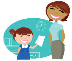 Resultado de imagem para aluna e professora