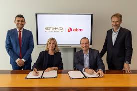 Etihad and Abra Group unveil strategic partnership at Farnborough Airshow