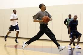 Image result for picture of obama playing basketball
