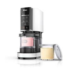 Amazon.com: Ninja CREAMi Ice Cream Maker, White, 5 One-Touch Programs, 2 16oz Pints with Storage Lids: Home & Kitchen