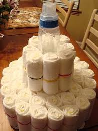 Image result for how to make diaper cake step by step with pictures