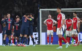 Arsenal fall short as Paris St-Germain ease into Champions League final