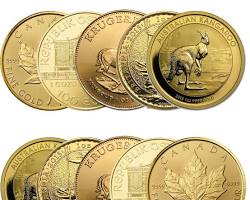صورة العملات الذهبية