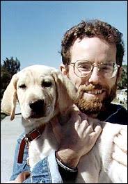 John Grogan. John Grogan and Marley, the unruly dog that inspired a best seller. Review: &#39;Marley &amp; Me&#39; (October 13, 2005) - 26marl184.2