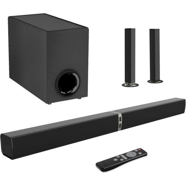 Cowin Sound Bar for Smart TV, 120w Sound Bar with Subwoofer, bluetooth 5.0 soundbar and deep bass