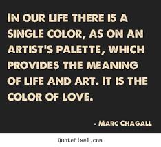 Marc Chagall Quotes. QuotesGram via Relatably.com