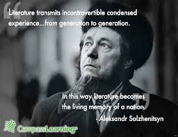 Literature Becomes the Living Memory of a Nation” | Compass ... via Relatably.com