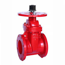 AWWA C515 NRS FLG x FLG Gate Valve With Post Plate ...