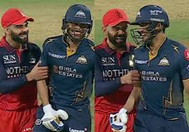 Video shows Kohli teasing Gill over strike failure in RCB-GT clash | | Inshorts