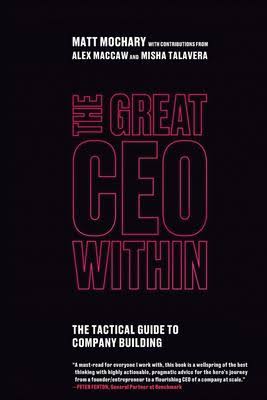 The Great CEO Within cover