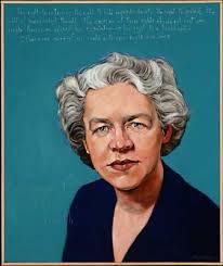 Margaret Chase Smith Portrait by Robert Shetterly. c Robert Shetterly/Americans Who Tell The Truth - margaret_chase_smith_____