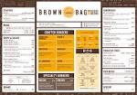 Brown Bag restaurant menu