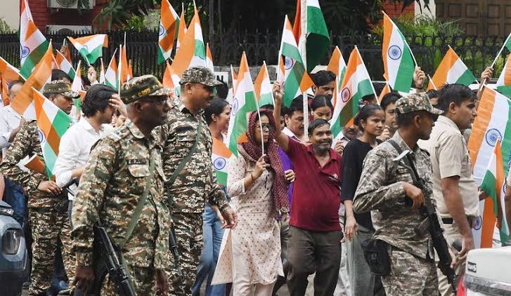 Delhi under tight security for 80th Independence Day as police intensify surveillance, deploy extra personnel at strategic points