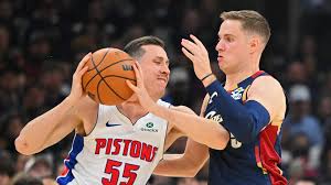 Pistons guard Duncan Robinson out with sore back in Game 5