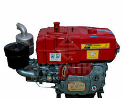 Image of 24HP power tiller engine with double ball bearings