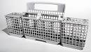 Dishwasher baskets for silverware