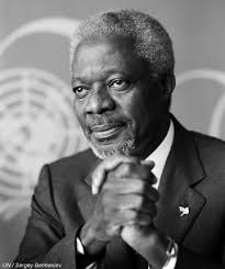 Between February and August 2012 Kofi Annan temporarily recused himself as a member of The Elders during his UN and Arab League assignment as Joint Special ... - kofi-annan-un-360px