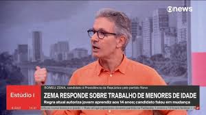 Romeu Zema (Novo) responde sobre trabalho de menores de idade
