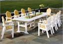 Table jardin pvc pas cher