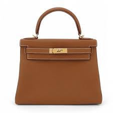 Brand New ( Rank N ) HERMÈS Kelly 28 Gold (37) Togo Gold hardware W (2024)