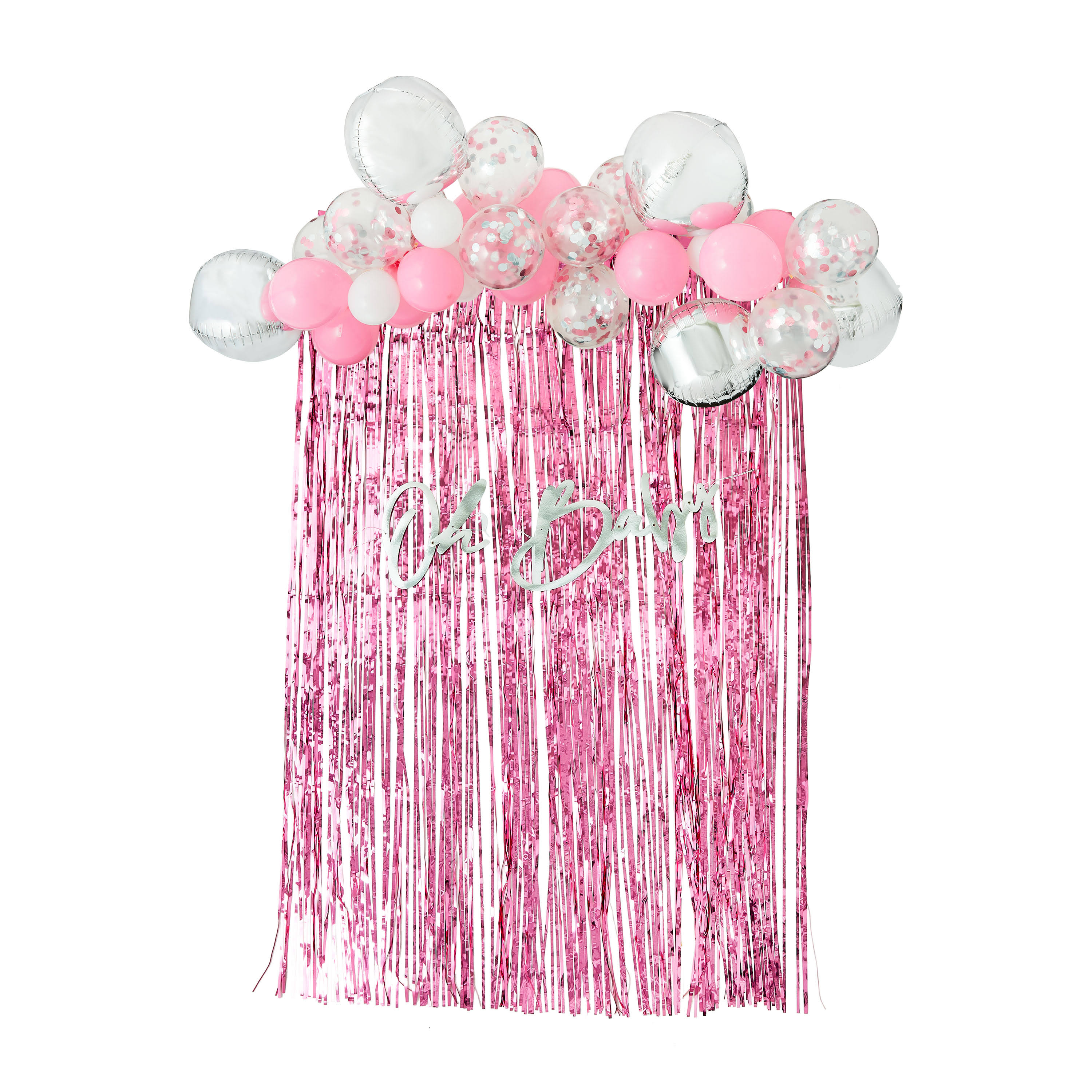 Pink Oh Baby Balloon Arch Kit
