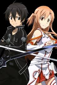 Hasil gambar untuk sword art online kirito and asuna