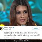 Shahid Kapoor, Kriti Sanon Receive