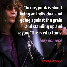 Joey Ramone Quote - Streampunx via Relatably.com