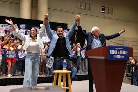 Progressives rally for Abdul El-Sayed: 4 takeaways from Bernie Sanders, AOC