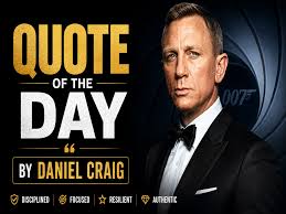 Quote of the Day by Daniel Craig: 'I think finding the right person and being with the right person is...'