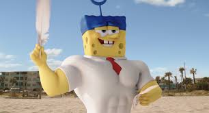 Resultado de imagen de bob esponja un heroe fuera del agua