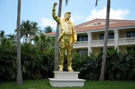 'It Will Become a Landmark': Trump Defends Giant Golden Statue of Himself Amid Much Debate