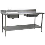 Stainless Steel Table Sink eBay