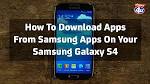 Download samsung galaxy app