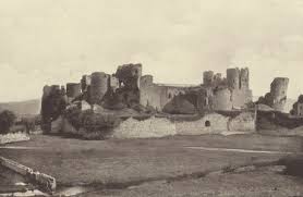 Image of View of Corfe Castle, Dorset (b/w pH๏τo) by English PH๏τographer, (19th century)