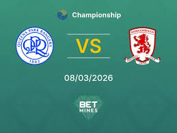 Queens Park Rangers x Middlesbrough Palpite: Prévia e Análise da Partida | Championship 08-03-2026