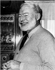 Resultado de imagem para ernest hemingway