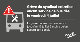 Réseau de transport de la Capitale - News update