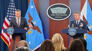 Hegseth, Caine preview major gravity-bombing campaign on Iran
