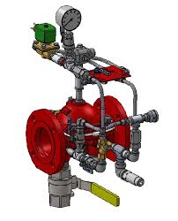 8134-DL Solenoid Operated Deluge Valve with Manual Rest and ...