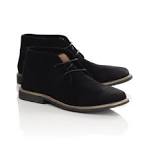 Black desert boots men