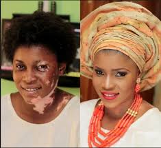 Image result for nigerian bridal makeup before and after