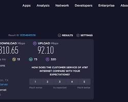 صورة موقع Ookla Speedtest