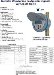 Medidor Ultrasónico Agua Sigfox Válvula Cierre Remoto ...