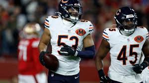 TJ Edwards injury update during Bears vs. Packers playoff game