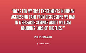 Ideas for my first experiments in human aggression came from ... via Relatably.com