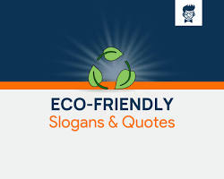 Image of catchy slogan for a new brand of ecofriendly cleaning products