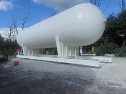 Customer came to us with his 30,000LB propane storage tank ...