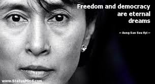 Aung San Suu Kyi Quotes at StatusMind.com via Relatably.com