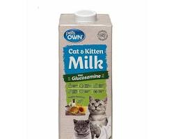 Image of cat milk in pet shop